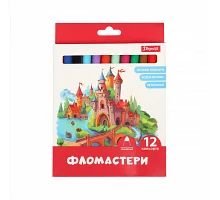 Фломастери 1Вересня 12 кольорів Classic (650593)