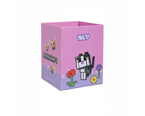 Стакан для письмового приладдя Yes Minecraft.Spring картон (708485)