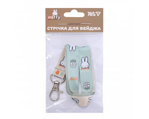 Стрічка для бейджа із карабіном Yes Miffy (940403)