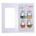 Закладки-стікери Yes Miffy пластик 80 шт 4х20 (170448)