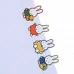Закладки-стікери Yes Miffy пластик 80 шт 4х20 (170448)
