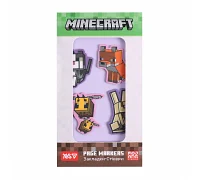 Закладки-стікери Yes Minecraft.Spring пластик 80 шт 4х20 (170449)