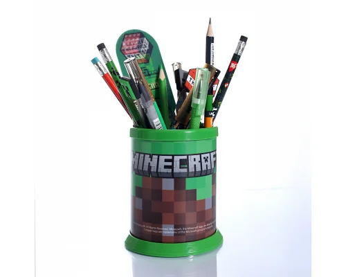 Стакан для письмового приладдя Yes Minecraft розбірний (940405)