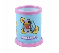 Стакан для письменных принадлежностей Yes Minecraft Spring разборной (940407)
