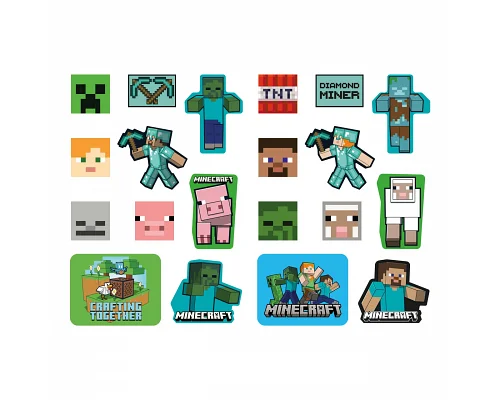 Набір наліпок 2D Yes Minecraft (708529)