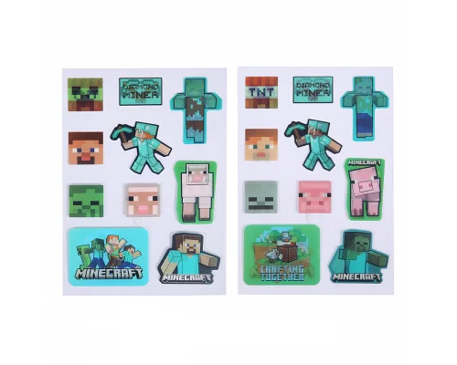 Набір наліпок 2D Yes Minecraft (708529)