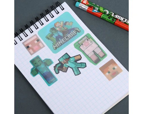 Набір наліпок 2D Yes Minecraft (708529)