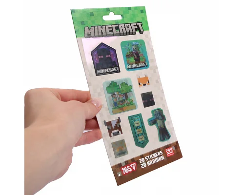 Набір наліпок 2D Yes Minecraft Characters (708531)