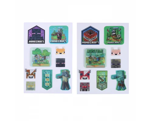 Набір наліпок 2D Yes Minecraft Characters (708531)