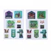 Набір наліпок 2D Yes Minecraft Characters (708531)