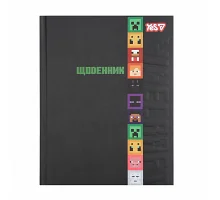 Щоденник шкільний Yes твердий Minecraft А5 40 аркушів (911664)