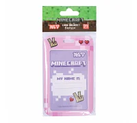 Бейдж без стрічки вертикальний Yes Minecraft.Spring слайдер (940411)