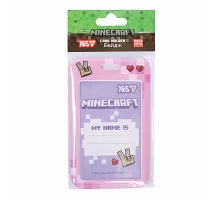 Бейдж без стрічки вертикальний Yes Minecraft.Spring слайдер (940411)