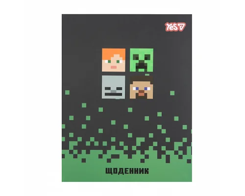 Щоденник шкільний Yes інтегральний Minecraft А5 40 аркушів (911669)