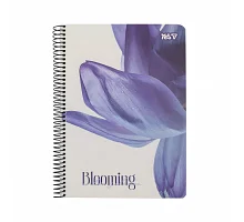 Зошит для записів Yes А5 80 аркушів клітинка на спіралі Blooming (152284)