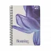 Зошит для записів Yes А5 80 аркушів клітинка на спіралі Blooming (152284)
