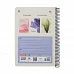 Зошит для записів Yes А5 80 аркушів клітинка на спіралі Blooming (152284)