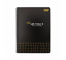 Зошит для записів Yes А5 80 аркушів клітинка на спіралі Ідея (152290)