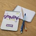 Зошит для записів Yes А6 80 аркушів клітинка на спіралі Create (152308)
