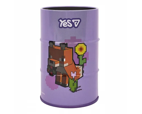 Стакан-підставка бочка Yes Minecraft.Spring метал (470458)