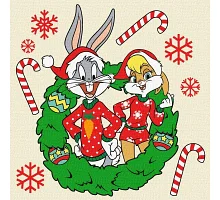 Картина по номерам Bugs & Lola  25х25 Идейка (KHO6860)