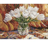 Алмазна мозаїка Тюльпановий спокій art_selena_ua 30х40 Ідейка (AMO8278)