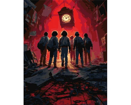 Картини за номерами Дивні дива stranger things 40*50 см (LW194-01)