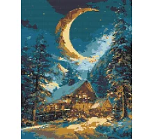 Алмазна мозаїка Зимове тепло дому 40x50 см Оригамі (OD1605-01)