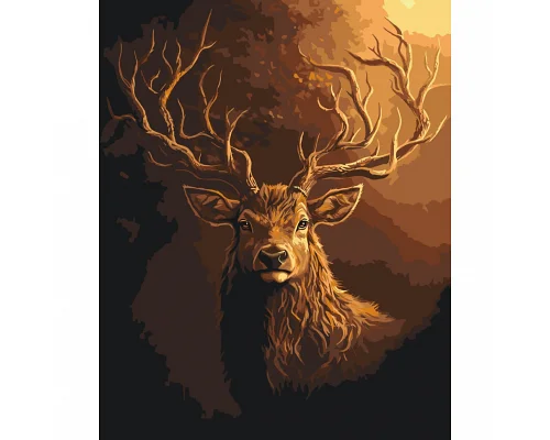 Картина за номерами Сохатий 11707-АС 40х50см by arttem_illustration Art Craft (11707-AC)