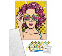 Картина за номерами Wow girl  40х50 см Art Craft (504024-NC)