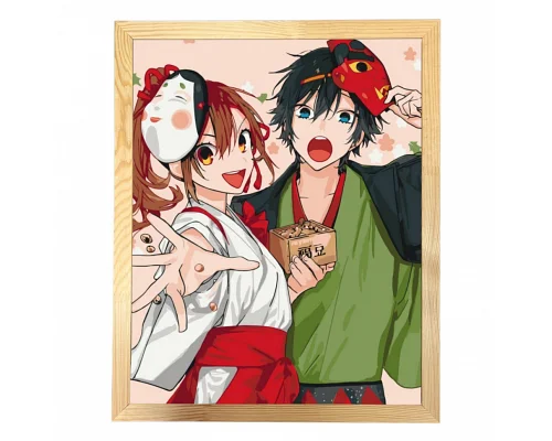 Картина за номерами HORIMIYA  40х50 см з багетною рамкою в комплекті Art Craft (16079-ACF)