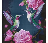 Алмазна мозаїка Казкові птахи art_selena_ua 40х40 Ідейка (AMO20025)