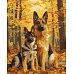 Картина за номерами Лісові друзі art_selena_ua 40х50 Ідейка (KHO6844)
