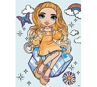 Картина за номерами Rainbow High Poppy Rowan 30х40 Ідейка (KHO1245)