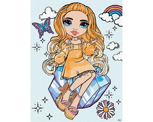 Картина за номерами Rainbow High Poppy Rowan 30х40 Ідейка (KHO1245)