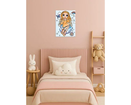 Картина за номерами Rainbow High Poppy Rowan 30х40 Ідейка (KHO1245)