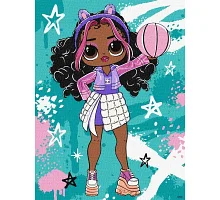 Картина по номерам L.O.L. Surprise! Tweens Skate Dance Hoops Cutie 30х40 Идейка (KHO1211)