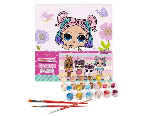 Картина за номерами L.O.L. Surprise! Spring Bling CandyQT 40х40 Ідейка (KHO1104)