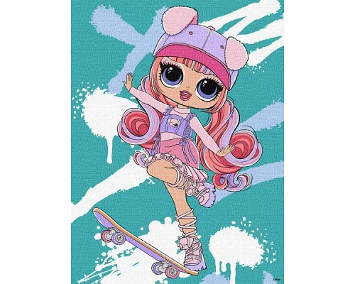 Картина за номерами L.O.L. Surprise! Tweens Skate Dance Ali Dance 2 30х40 Ідейка (KHO1208)