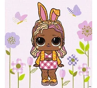 Картина за номерами L.O.L. Surprise! Spring Bling BossBunny 40х40 Ідейка (KHO1103)