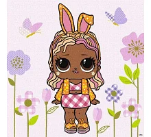 Картина по номерам L.O.L. Surprise! Spring Bling BossBunny 40х40 Идейка (KHO1103)