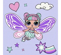 Картина за номерами L.O.L. Surprise! O.M.G. Fairies Sweetiefly 40х40 Ідейка (KHO1091)