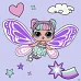 Картина за номерами L.O.L. Surprise! O.M.G. Fairies Sweetiefly 40х40 Ідейка (KHO1091)