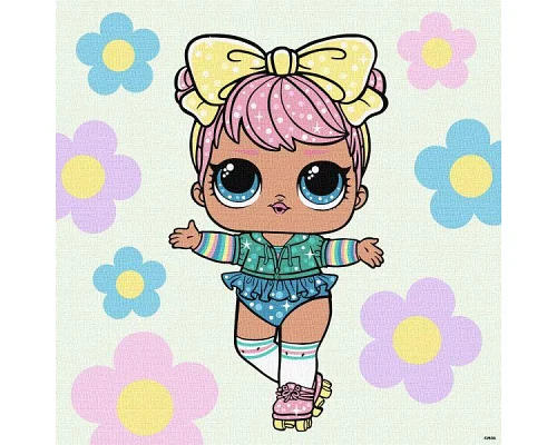 Картина за номерами L.O.L. Surprise! Spring Bling Dawn 40х40 Ідейка (KHO1101)