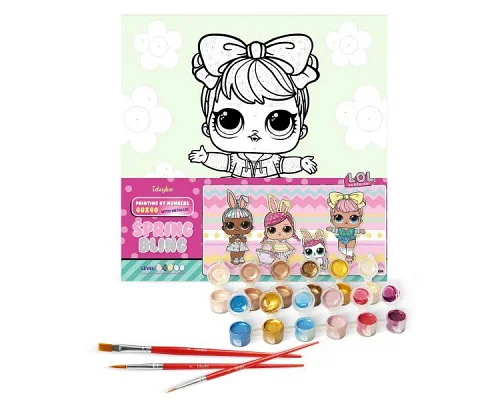 Картина за номерами L.O.L. Surprise! Spring Bling Dawn 40х40 Ідейка (KHO1101)