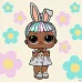 Картина за номерами L.O.L. Surprise! Spring Bling Carats 40х40 Ідейка (KHO1100)