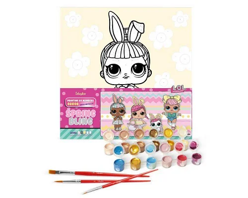 Картина за номерами L.O.L. Surprise! Spring Bling Carats 40х40 Ідейка (KHO1100)