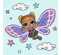 Картина за номерами L.O.L. Surprise! O.M.G. Fairies Flutterstar 40х40 Ідейка (KHO1090)