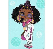 Картина по номерам L.O.L. Surprise! Tweens Hoops Cutie 30х40 Идейка (KHO6285)