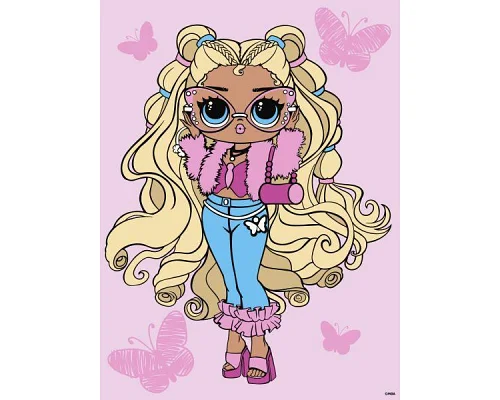 Картина за номерами L.O.L. Surprise! Tweens Olivia Flutter 30х40 Ідейка (KHO6286)